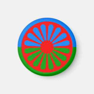 Flagge des rumänischen Volkes Magnet
