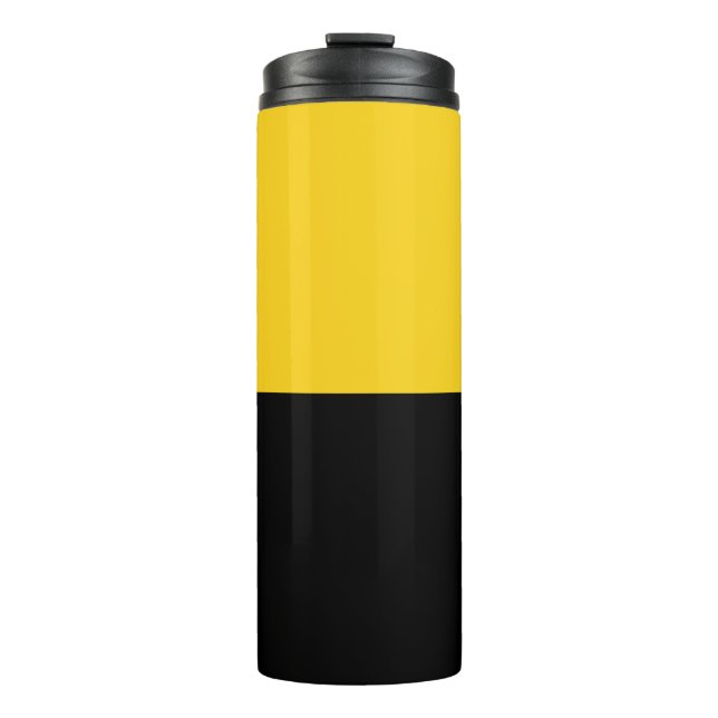 Flagge des sächsischen Thermaltummers Thermosbecher (Vorderseite)
