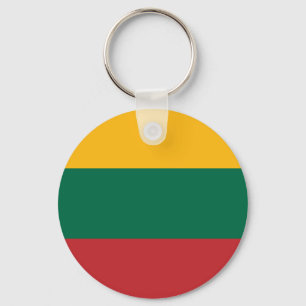 Flagge des Schlüsselanhängers Litauen Schlüsselanhänger