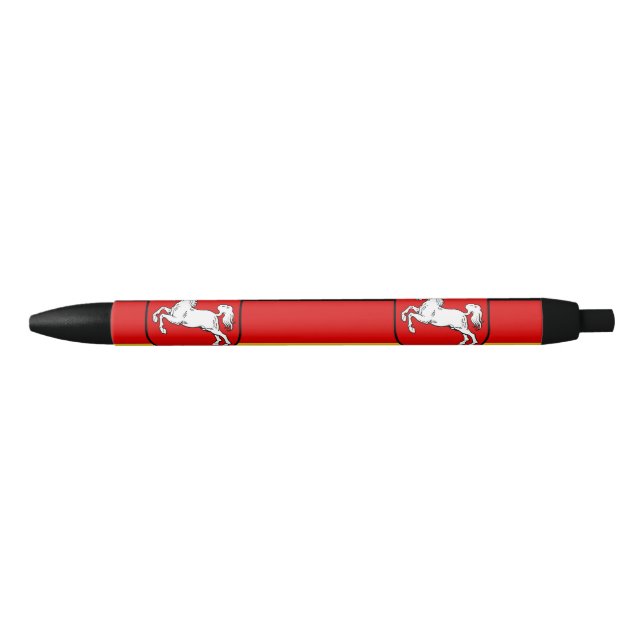 Flagge des Schwarzen Pens in Niedersachsen Kugelschreiber (Vorderseite)
