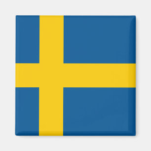 Flagge des schwedischen Magnet
