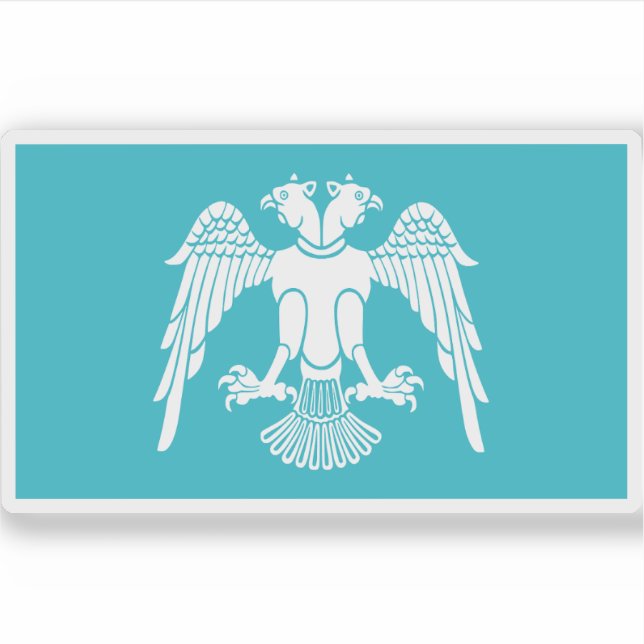 Flagge des Seljuk-Reiches Aufkleber (Vorderseite)