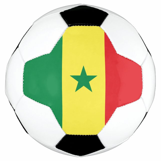 Flagge des Senegal Fußball (Vorderseite)