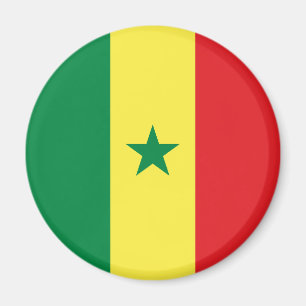 Flagge des Senegal Magnet