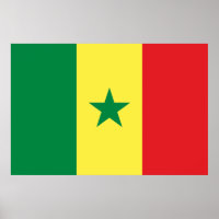 Flagge des Senegal
