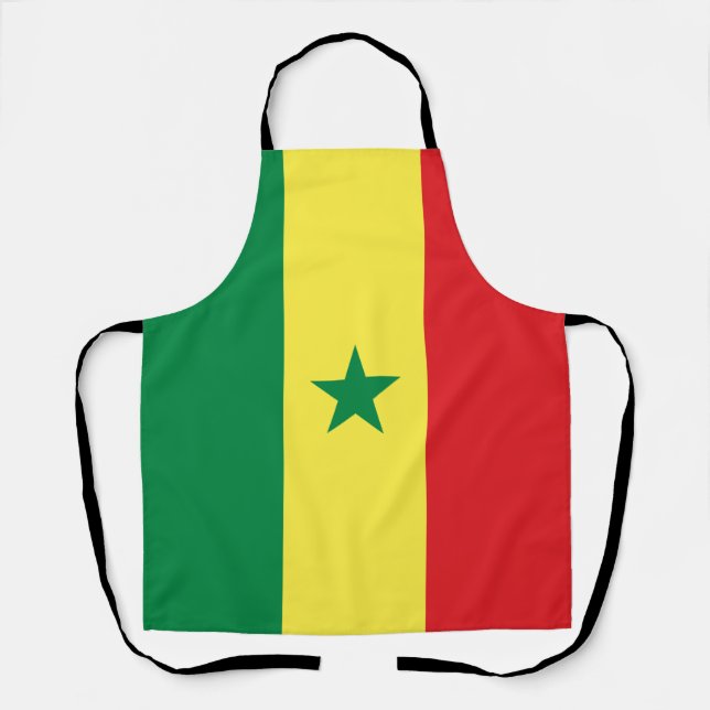 Flagge des Senegal Schürze (Vorderseite)