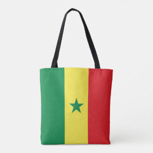 Flagge des Senegal Tasche