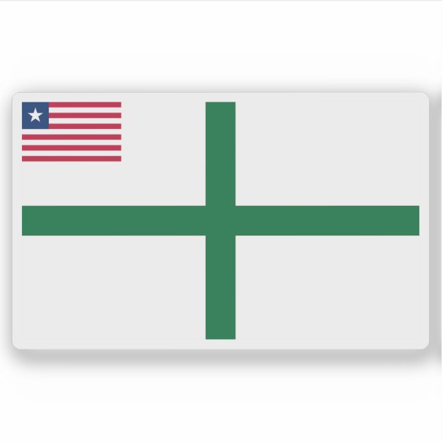 Flagge des Sinoe-Landkreises, Liberia Aufkleber (Vorderseite)