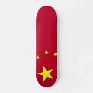 Flagge des Skateboards der China