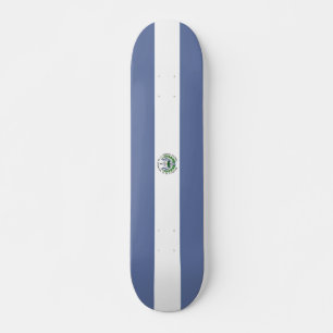 Flagge des Skateboards von El Salvador