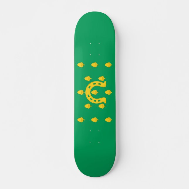 Flagge des Skateboards von Rutland (Vorne)