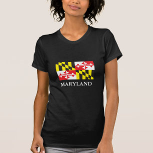 Flagge des Staat Maryland T-Shirt