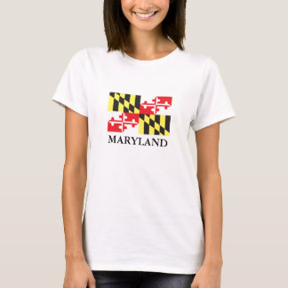 Flagge des Staat Maryland T-Shirt