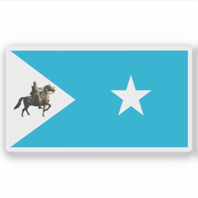 Flagge des Staat Nordost (Khaatumo), Somalia Aufkleber (Vorderseite)