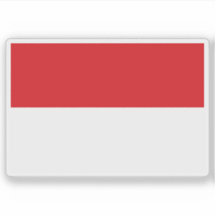 Flagge des Staat Wien, Österreich Aufkleber