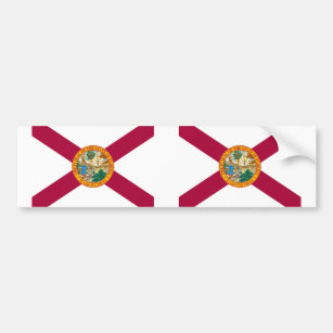 Flagge des Staates Florida Autoaufkleber