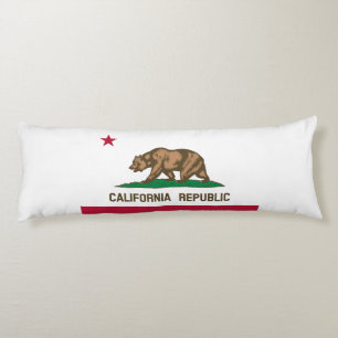 Flagge des Staates Kalifornien Republik Seitenschläferkissen