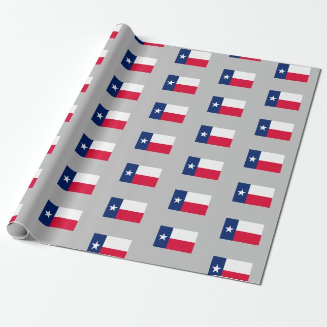 Flagge des Staates Texas, Packpapier (Ungerollt)