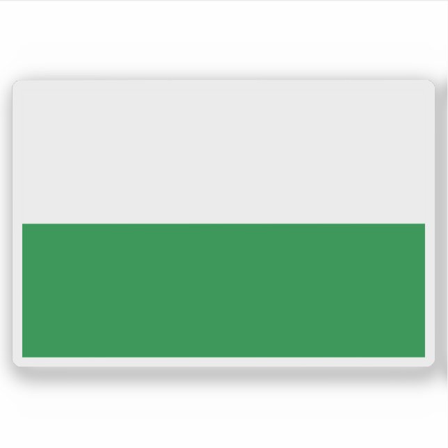 Flagge des steirischen Staat (Steiermark), Österre Aufkleber (Vorderseite)
