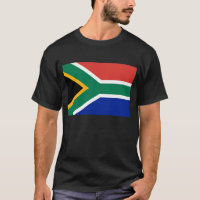 Flagge des südafrikanischen T - Shirt