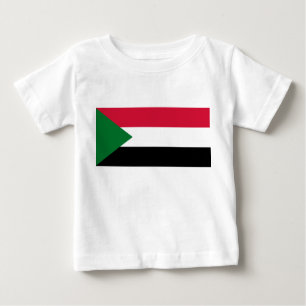 Flagge des Sudan Baby T-shirt
