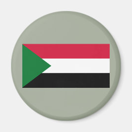 Flagge des Sudan Magnet