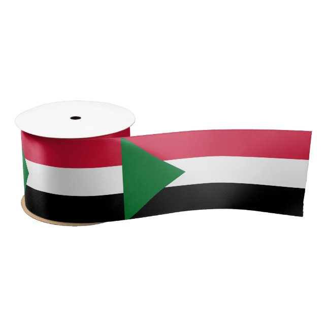 Flagge des Sudan Satinband (Spule)