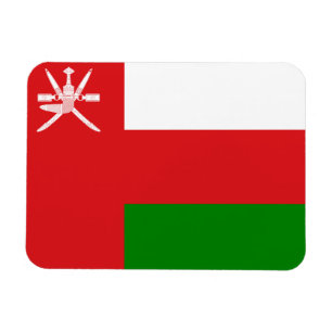 Flagge des Sultanats Oman Magnet