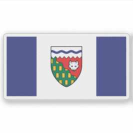 Flagge des Territoriums Nordwest-Territorien, Kana Aufkleber