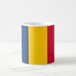 Flagge des Tschad (afrikanisches Land) Kaffeetasse