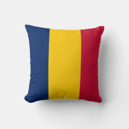 Flagge des Tschad (afrikanisches Land) Kissen