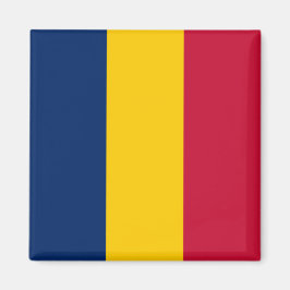 Flagge des Tschad (afrikanisches Land) Magnet