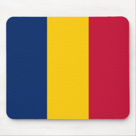 Flagge des Tschad (afrikanisches Land) Mousepad