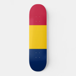 Flagge des Tschad (afrikanisches Land) Skateboard