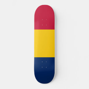 Flagge des Tschad (afrikanisches Land) Skateboard