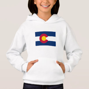 Flagge des US-Bundesstaates Colorado Hoodie