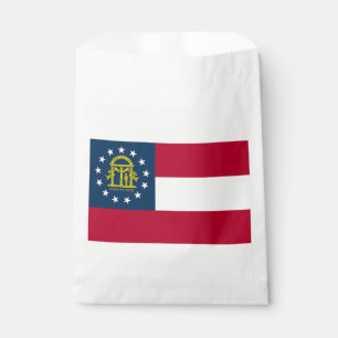 Flagge des US-Bundesstaates Georgia Geschenktütchen