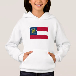 Flagge des US-Bundesstaates Georgia Hoodie
