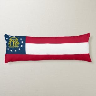 Flagge des US-Bundesstaates Georgia Seitenschläferkissen