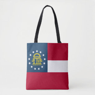 Flagge des US-Bundesstaates Georgia Tasche