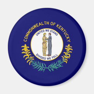 Flagge des US-Bundesstaates Kentucky Magnet