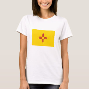 Flagge des US-Bundesstaates New Mexico T-Shirt