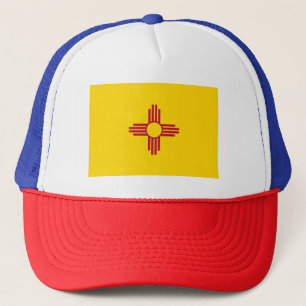Flagge des US-Bundesstaates New Mexico Truckerkappe