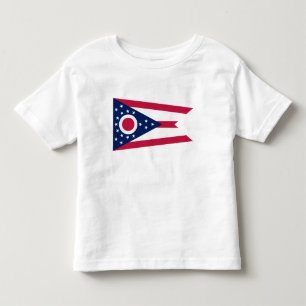 Flagge des US-Bundesstaates Ohio Kleinkind T-shirt
