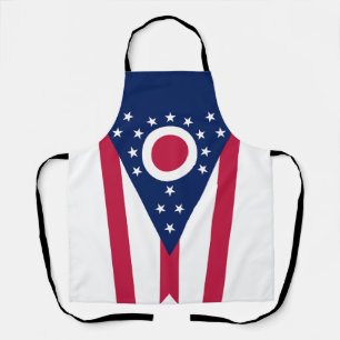 Flagge des US-Bundesstaates Ohio Schürze