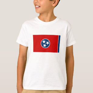 Flagge des US-Bundesstaates Tennessee T-Shirt