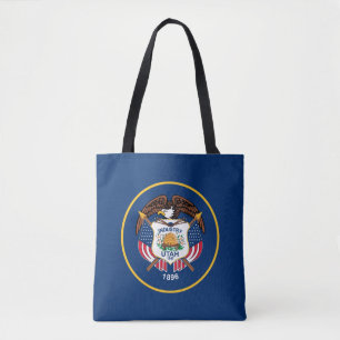 Flagge des US-Bundesstaates Utah Tasche