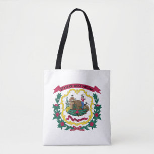 Flagge des US-Bundesstaates West Virginia Tasche