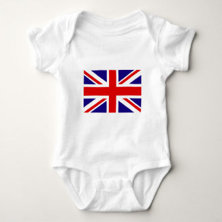 Flagge des Vereinigten Königreichs Baby Strampler