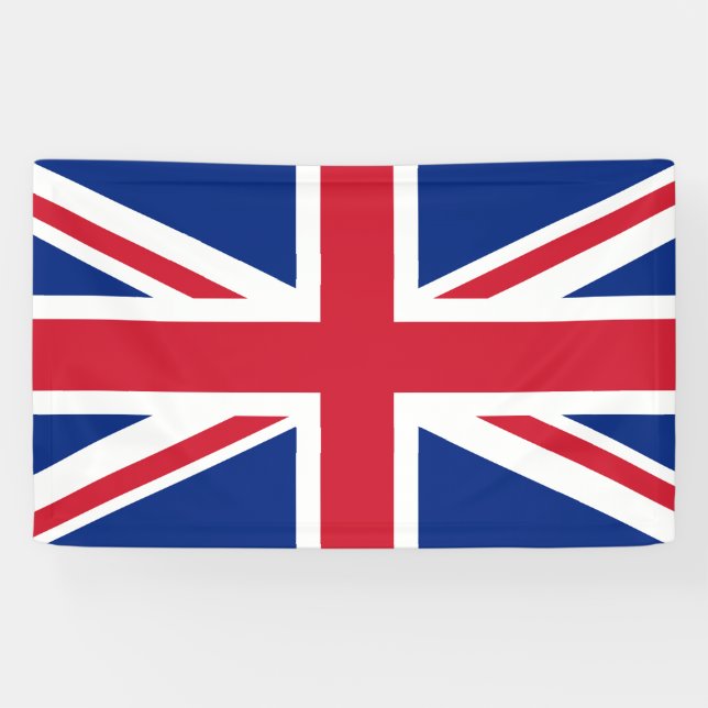 Flagge des Vereinigten Königreichs Banner (Horizontal)